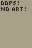 A portrait with missing art.